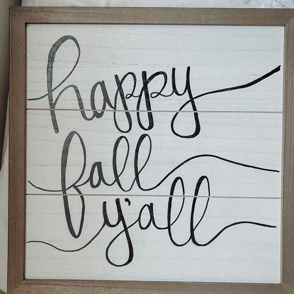 Other - Happy Fall Y’all - Wooden Wall Decor